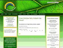 Tablet Screenshot of greenrainbow.net